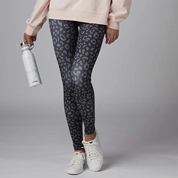 NWT Mud Pie Ziggy Black Leopard Leggings - Picture 3 of 7